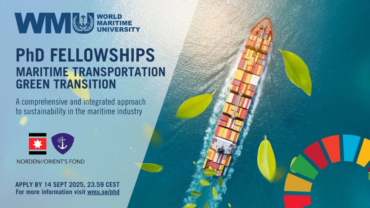 Breaking: World Maritime University PhD Fellowships 2025 Announced – Apply Now!
