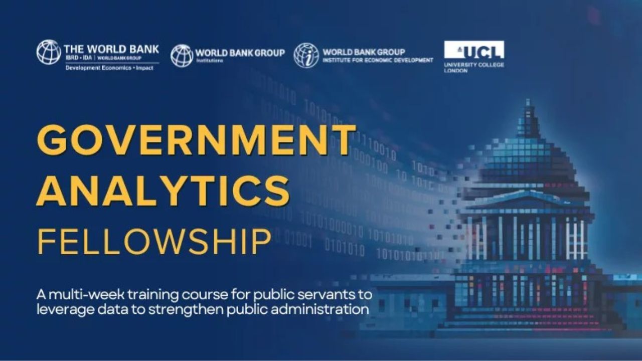 Dream Opportunity: Apply Now for World Bank Government Analytics Fellowship 2026 – 100% Funded!