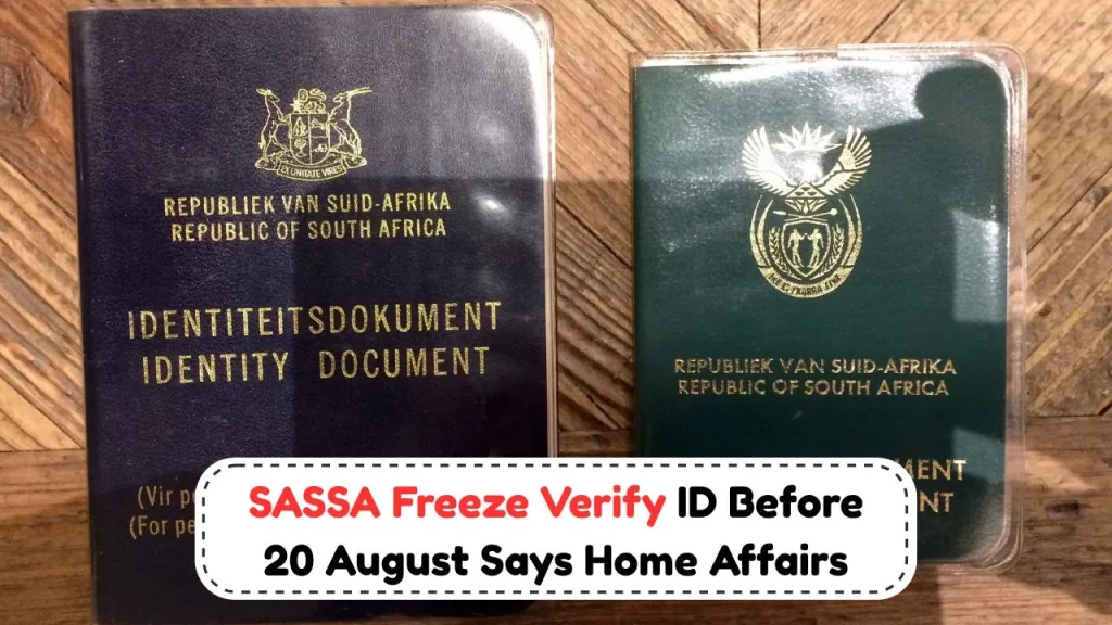 URGENT: Verify Your ID with SASSA Before August 20 — Or You May Lose Your Grant