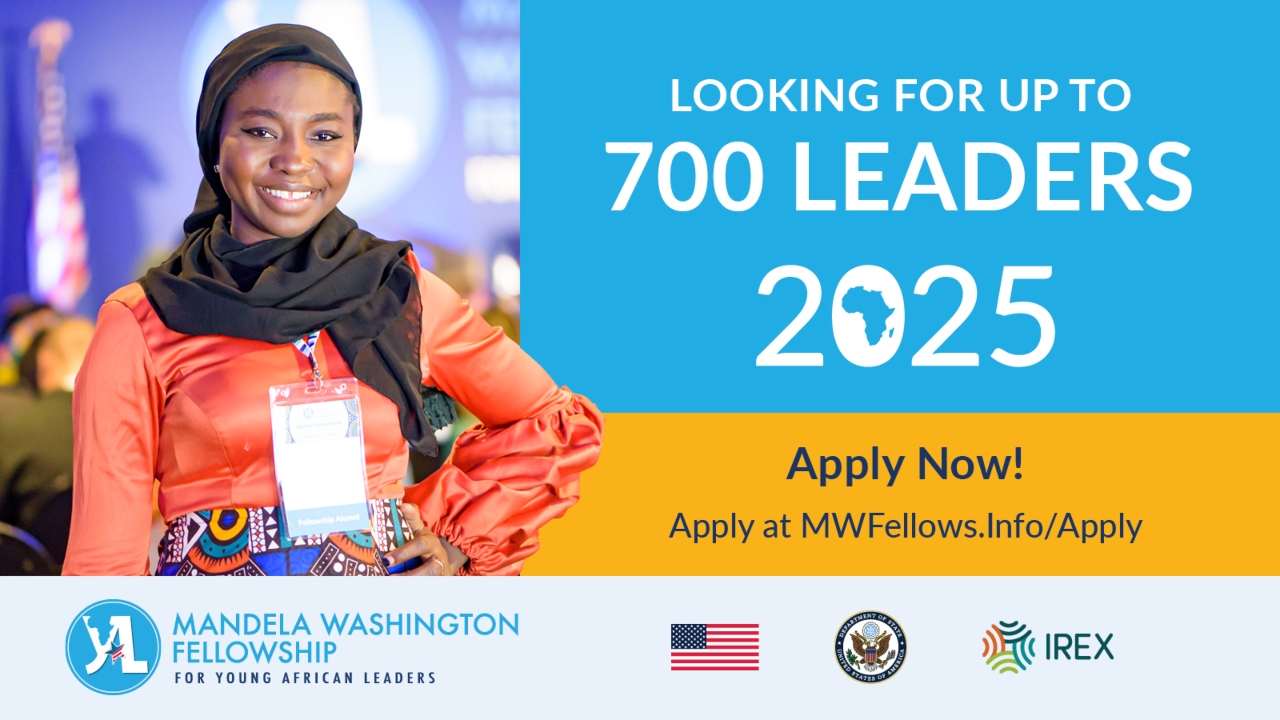 Mandela Washington Fellowship 2026: Your Ticket to Leadership in the USA!