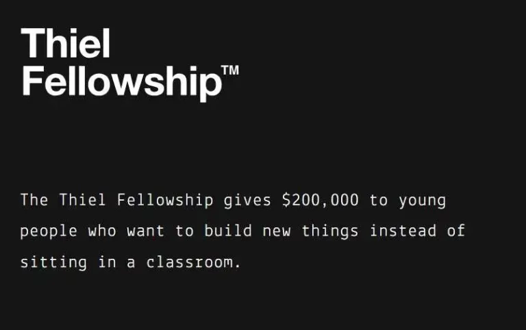 Theil Fellowship Program 2025: A Game‑Changer for Young Innovators