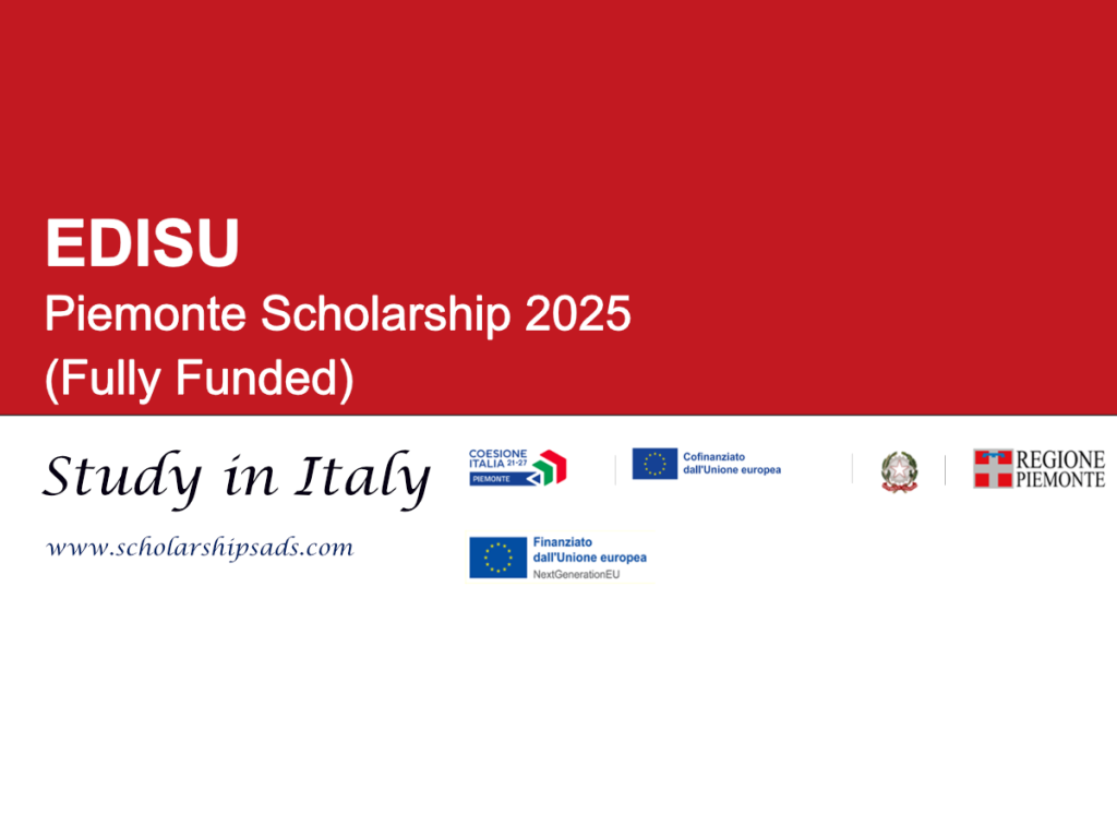 Fully Funded EDISU Piemonte Scholarship 2025: Study in Italy with Full Support